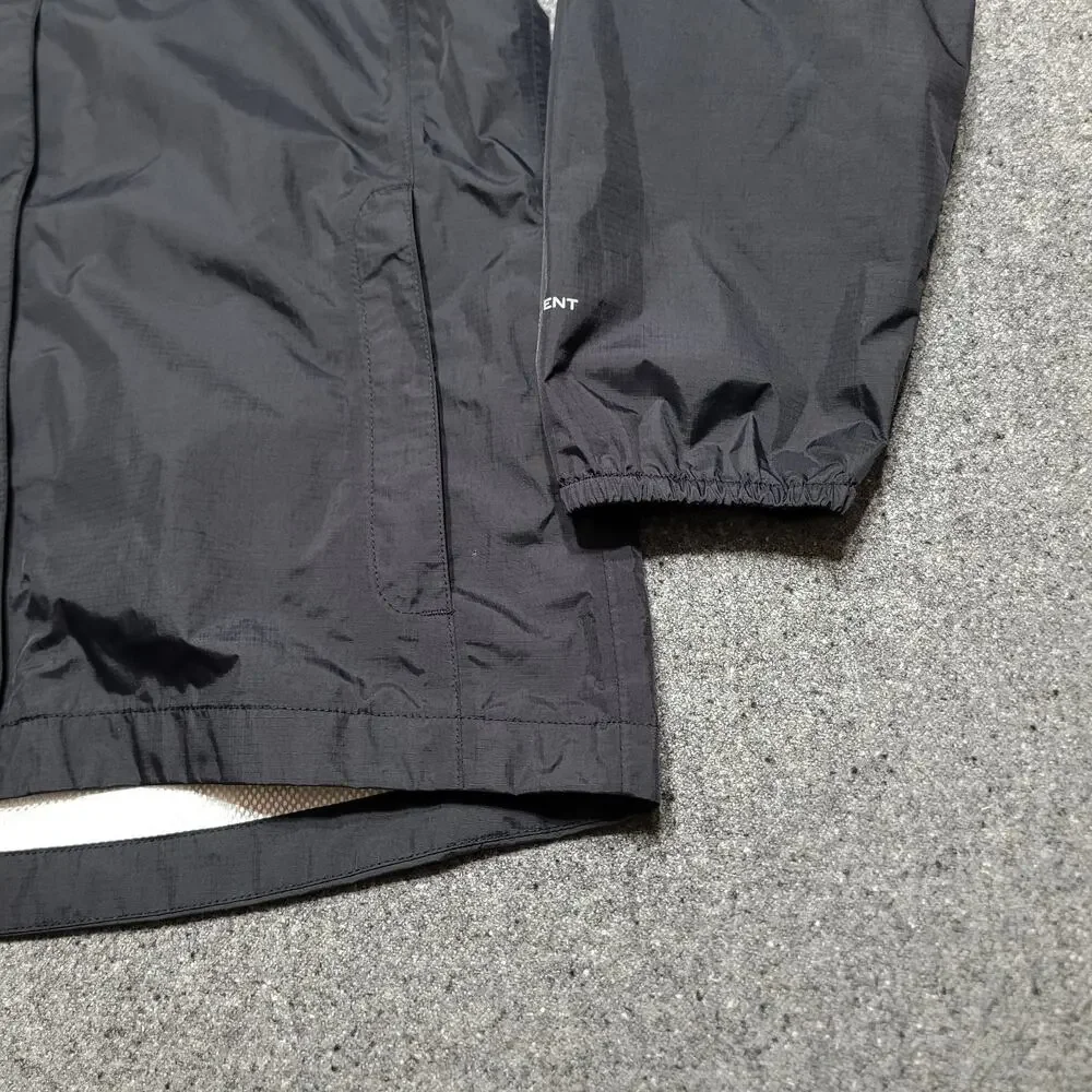 The North Face Jacket Girls Extra Large 18 Black Resolve Reflective Ripstop Rain